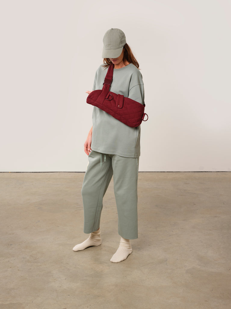 Womens Quilted Arm Sling® Burgundy