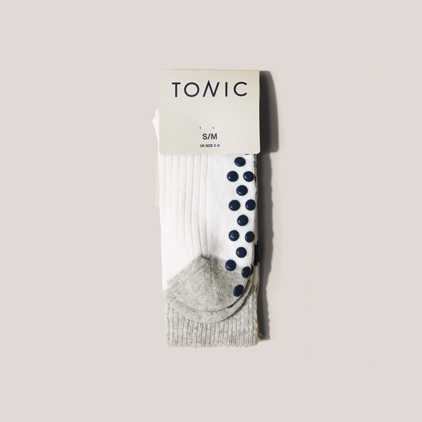 Cashmere Hospital Socks Buttermilk