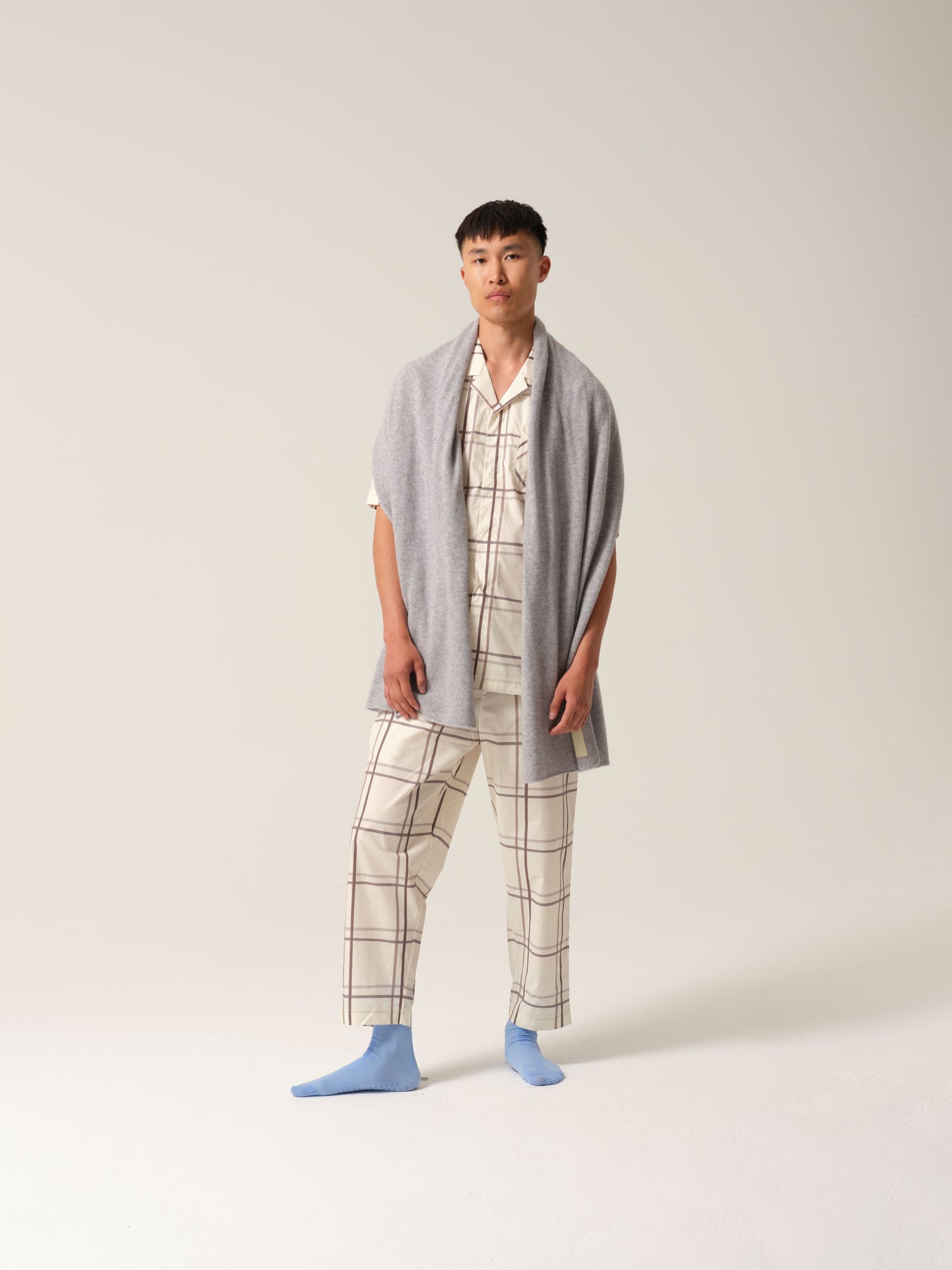 Cashmere Recuperation Scarf Grey