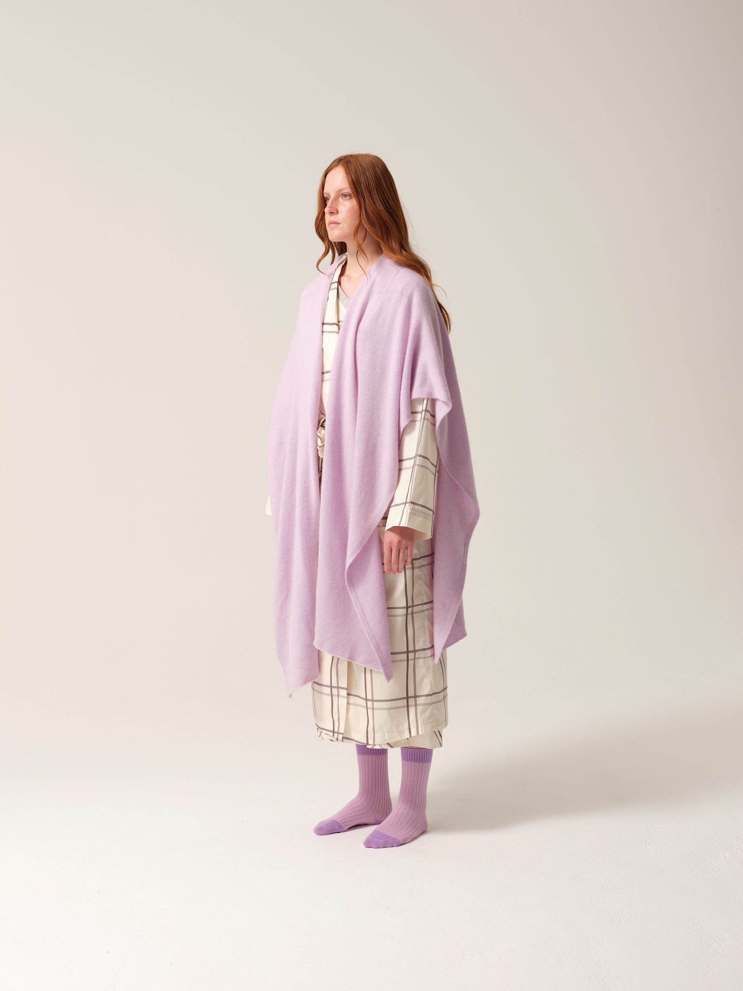 Cashmere Recuperation Shawl Lilac