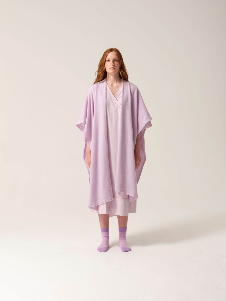 Cashmere Recuperation Shawl Lilac