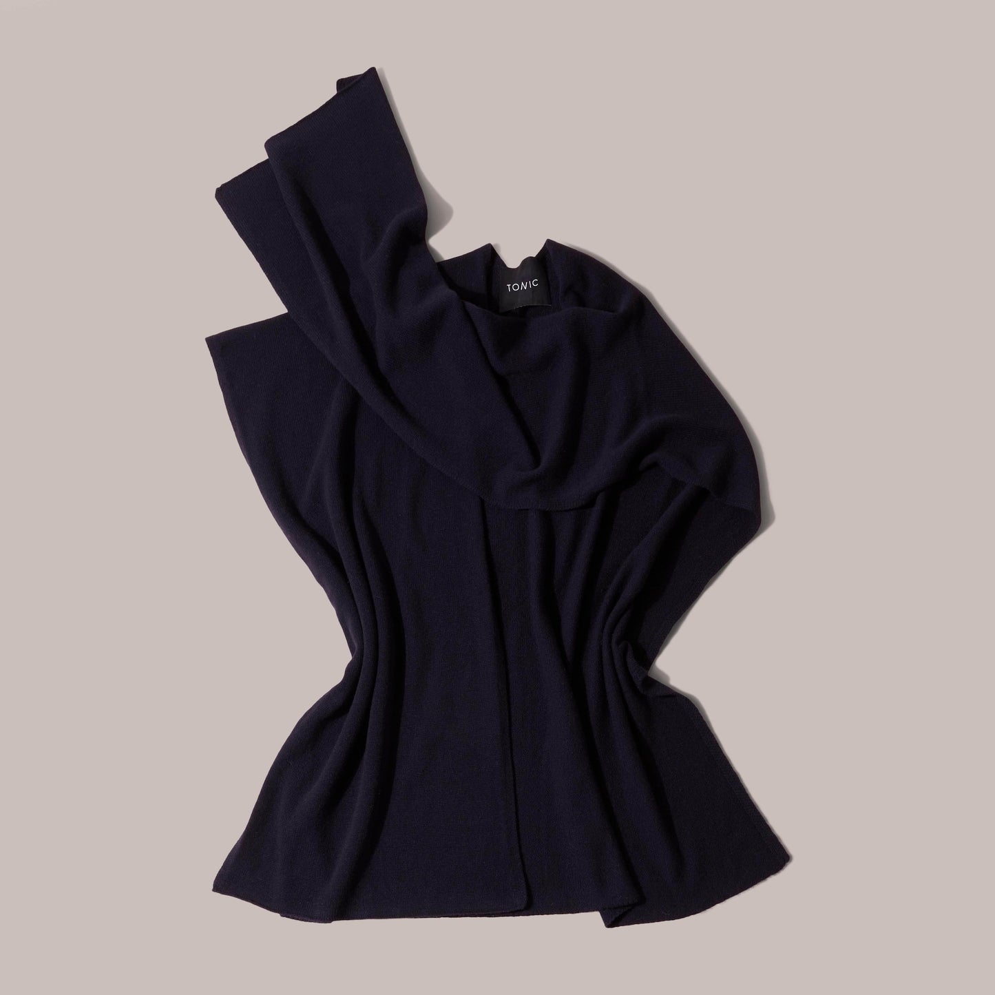Cashmere Recuperation Shawl Navy