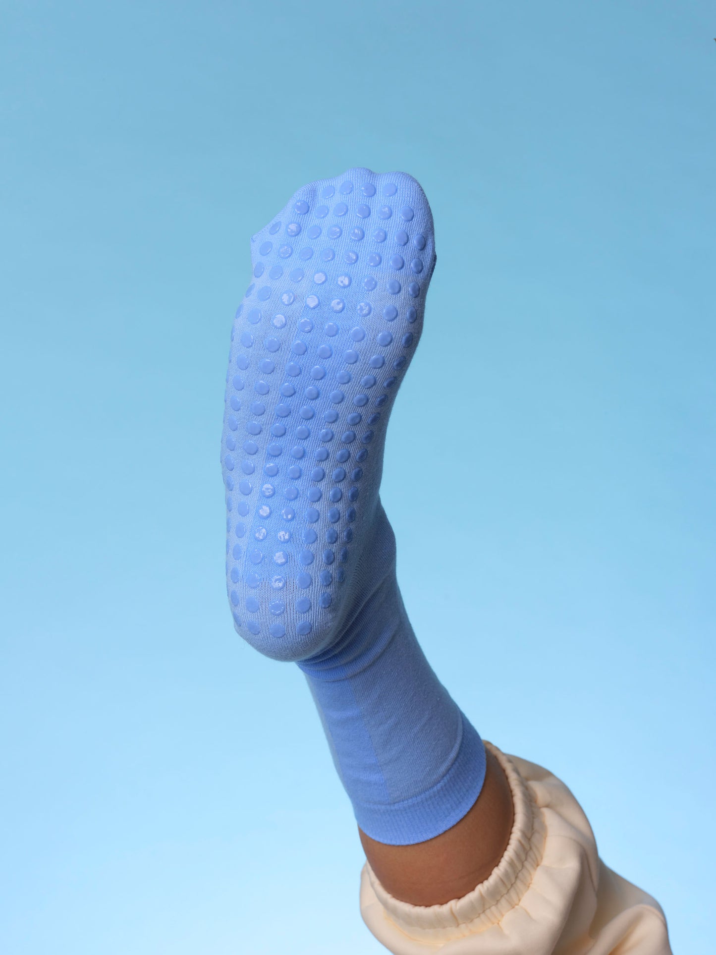 Colour Pop Hospital Socks Cornflower Blue