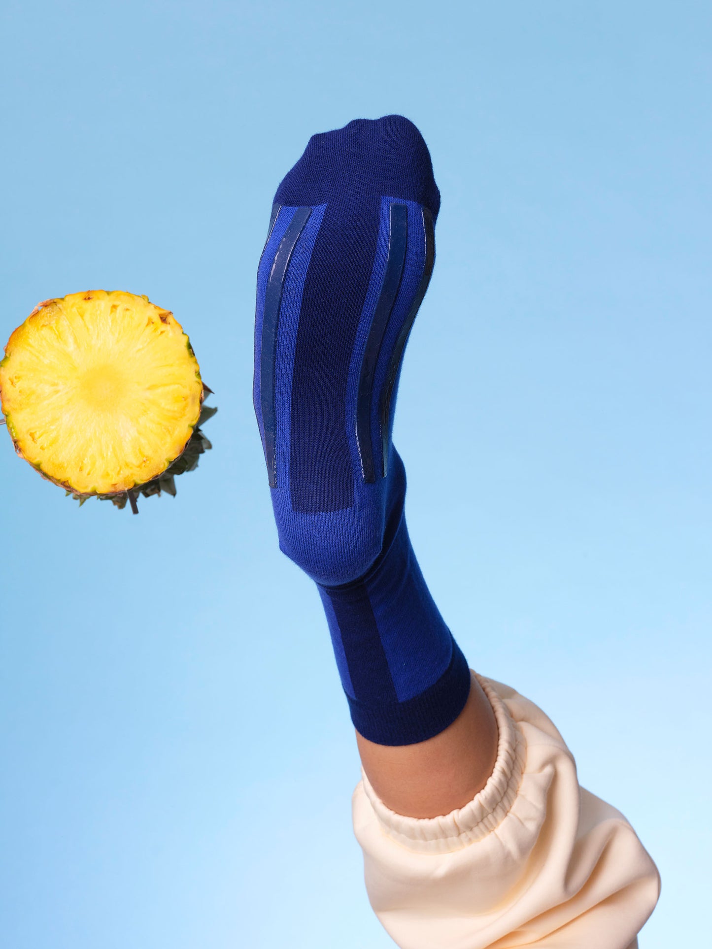 Colour Pop Hospital Socks Navy