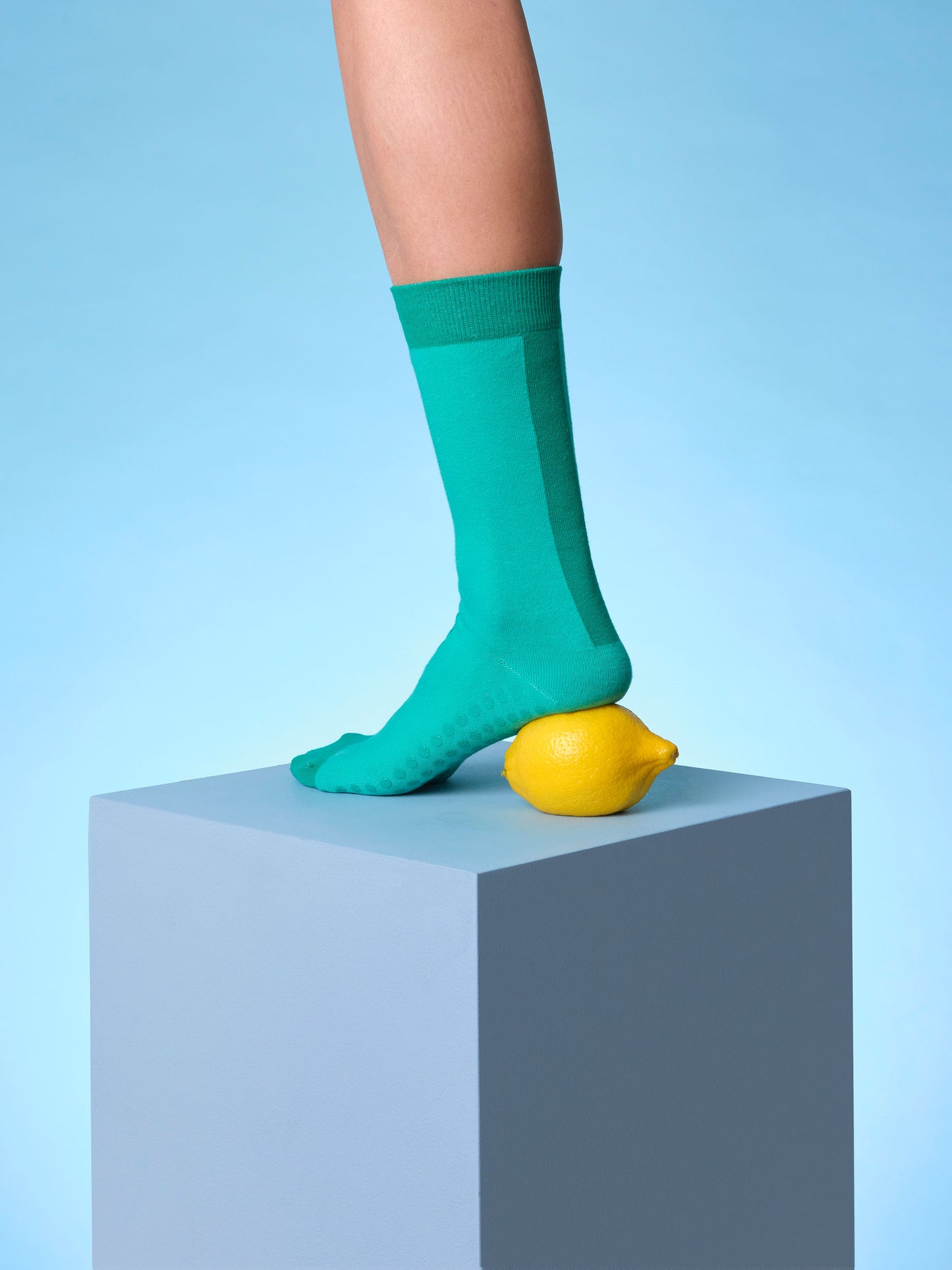 Colour Pop Hospital Socks Teal Green