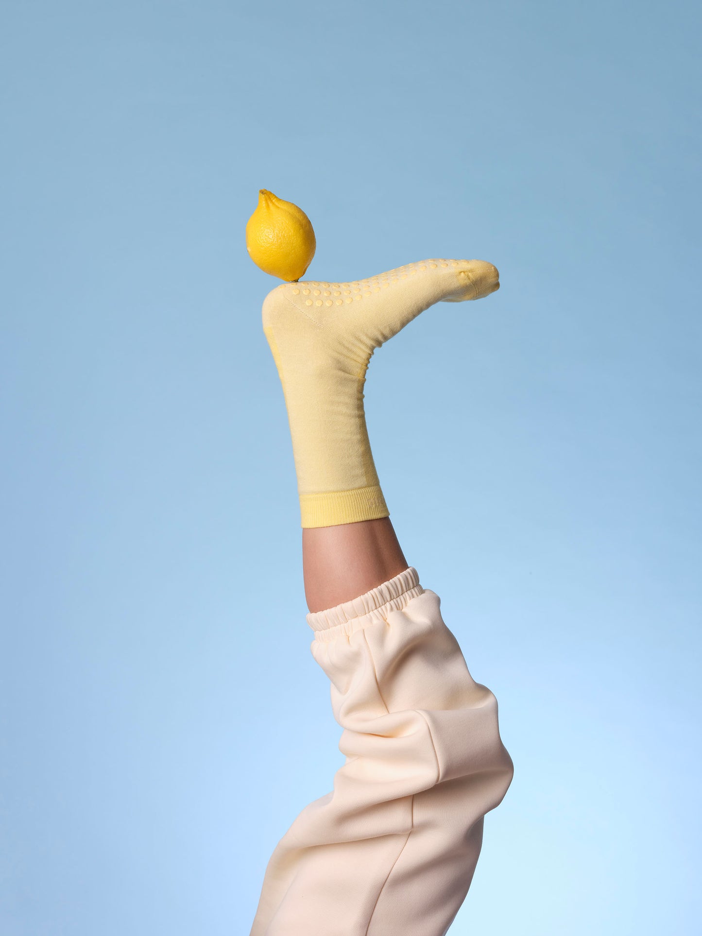 Colour Pop Hospital Socks Yellow