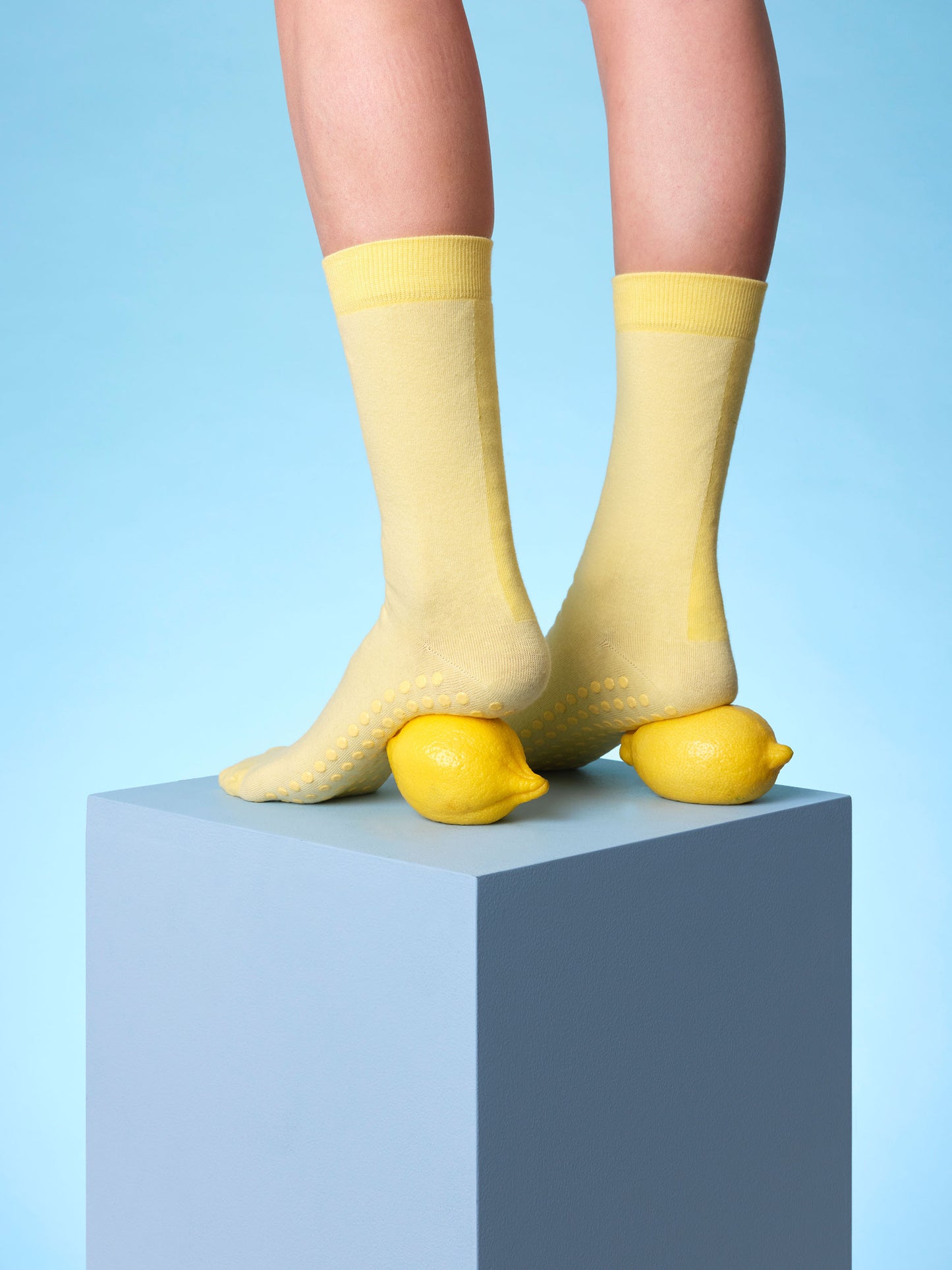 Colour Pop Hospital Socks Yellow