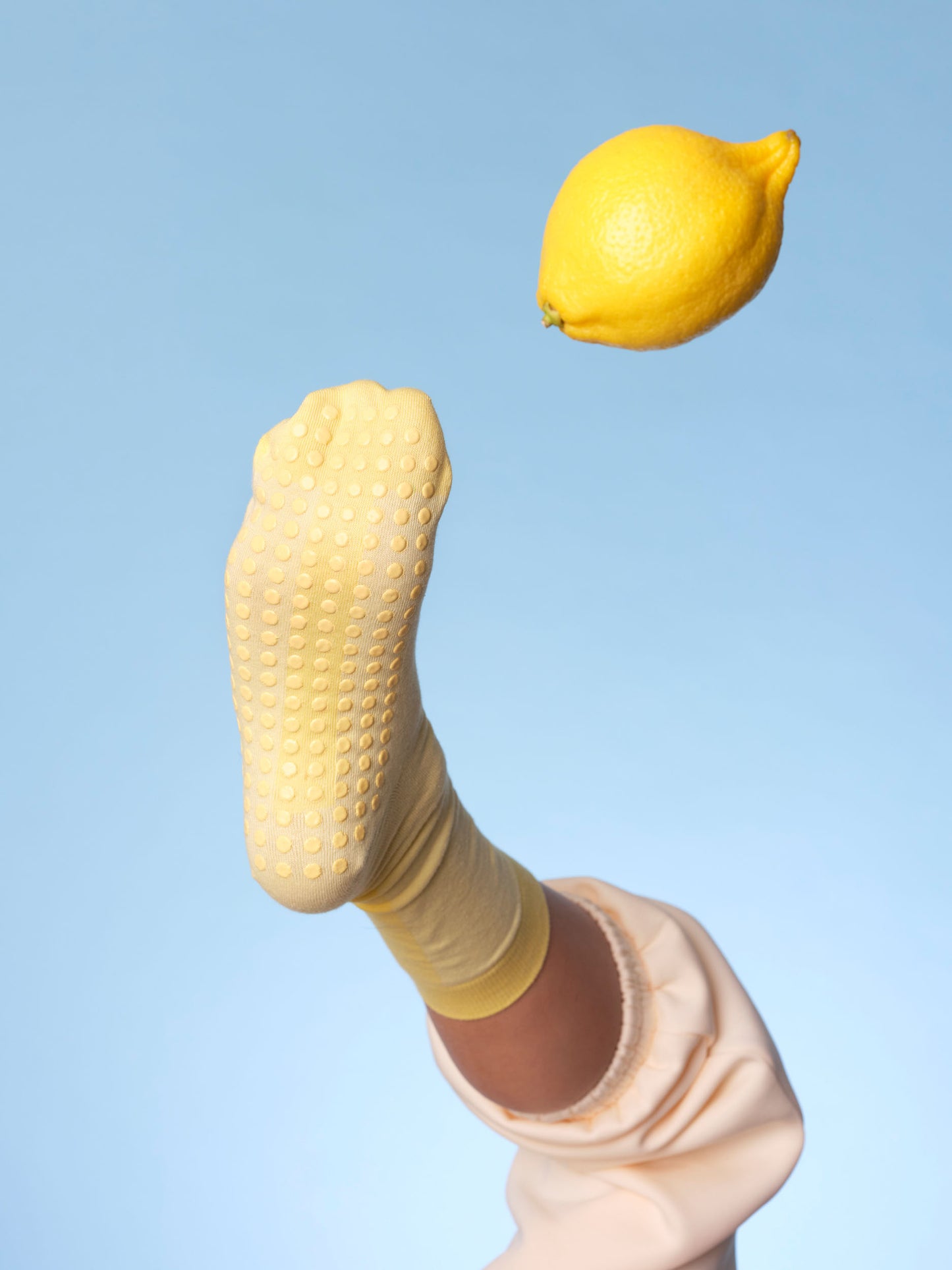Colour Pop Hospital Socks Yellow
