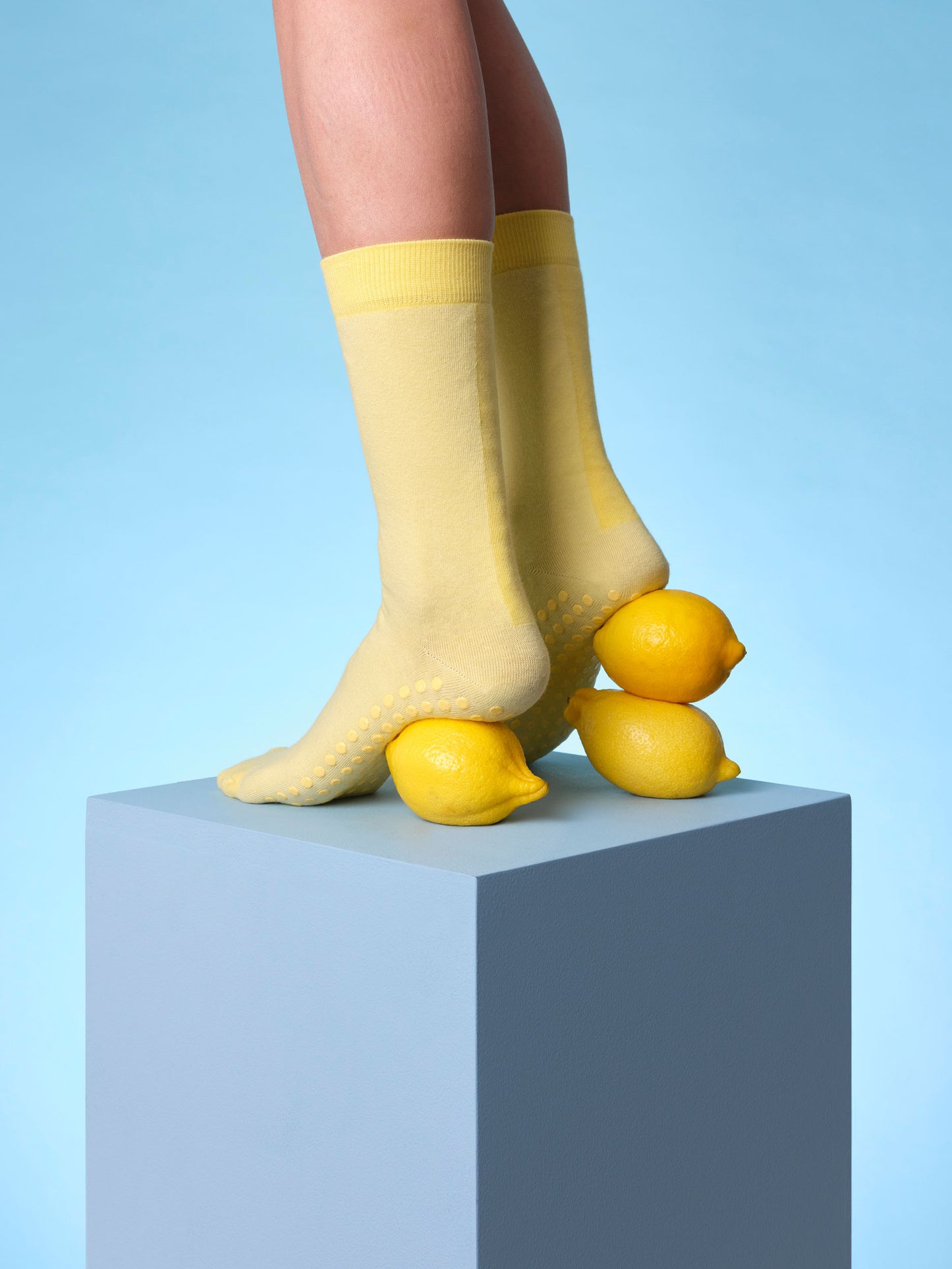 Colour Pop Hospital Socks Yellow