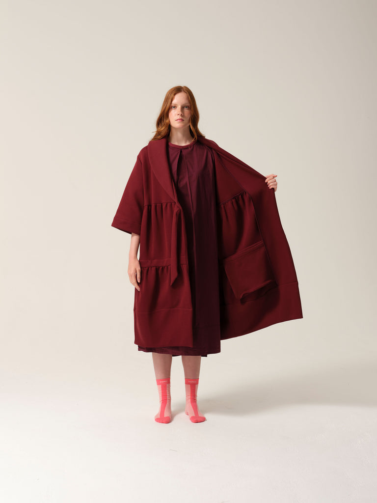 Womens Magic Pocket Drain Robe® Burgundy
