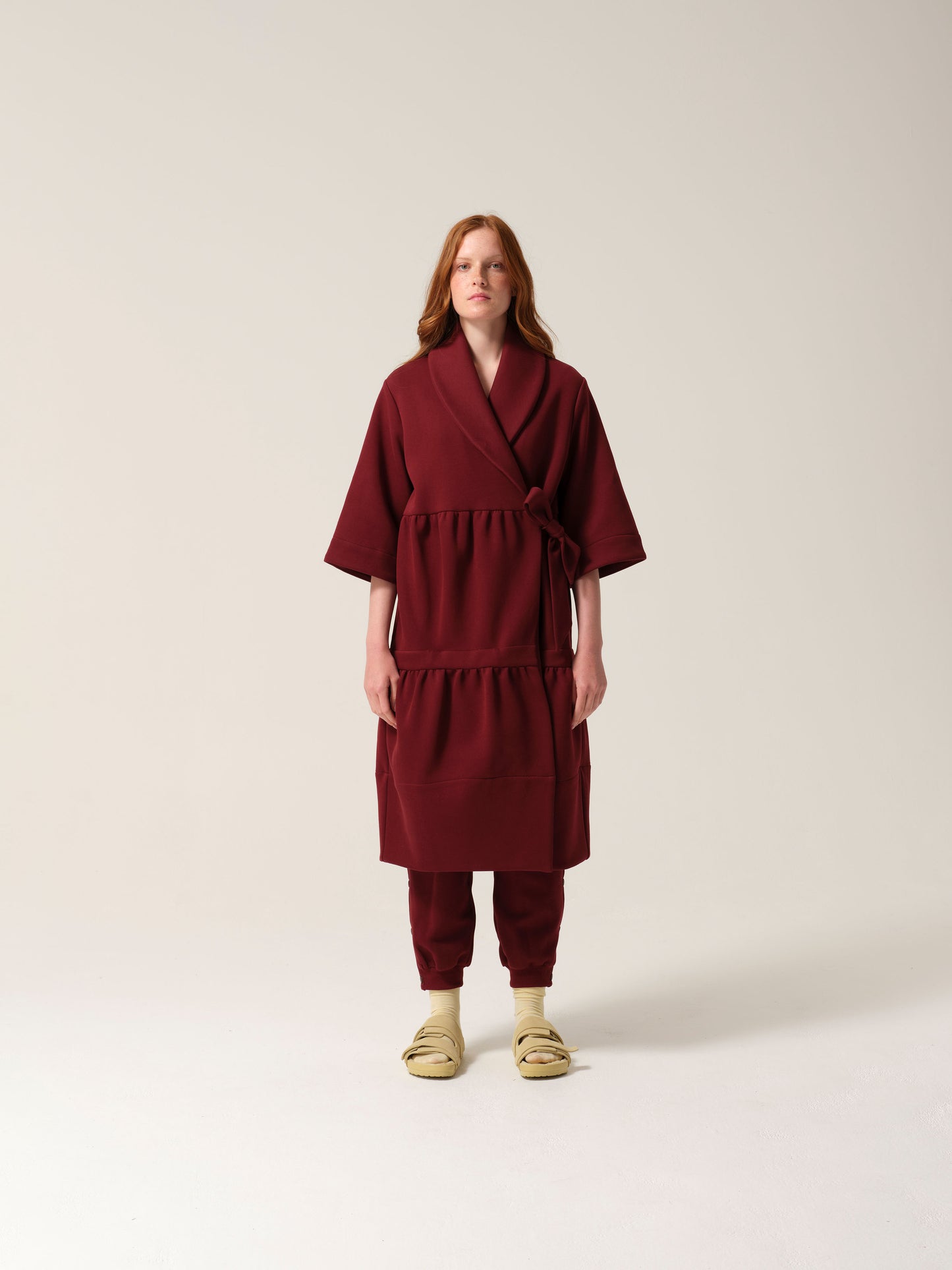 Womens Magic Pocket Drain Robe® Burgundy
