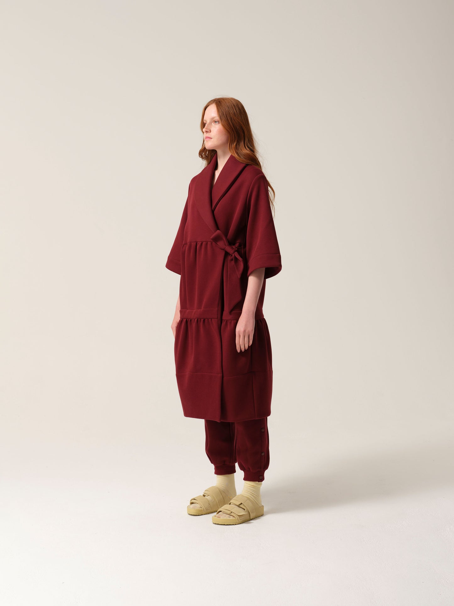 Womens Magic Pocket Drain Robe® Burgundy