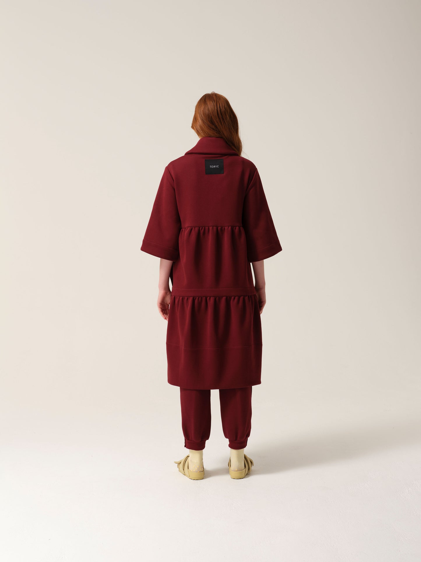 Womens Magic Pocket Drain Robe® Burgundy