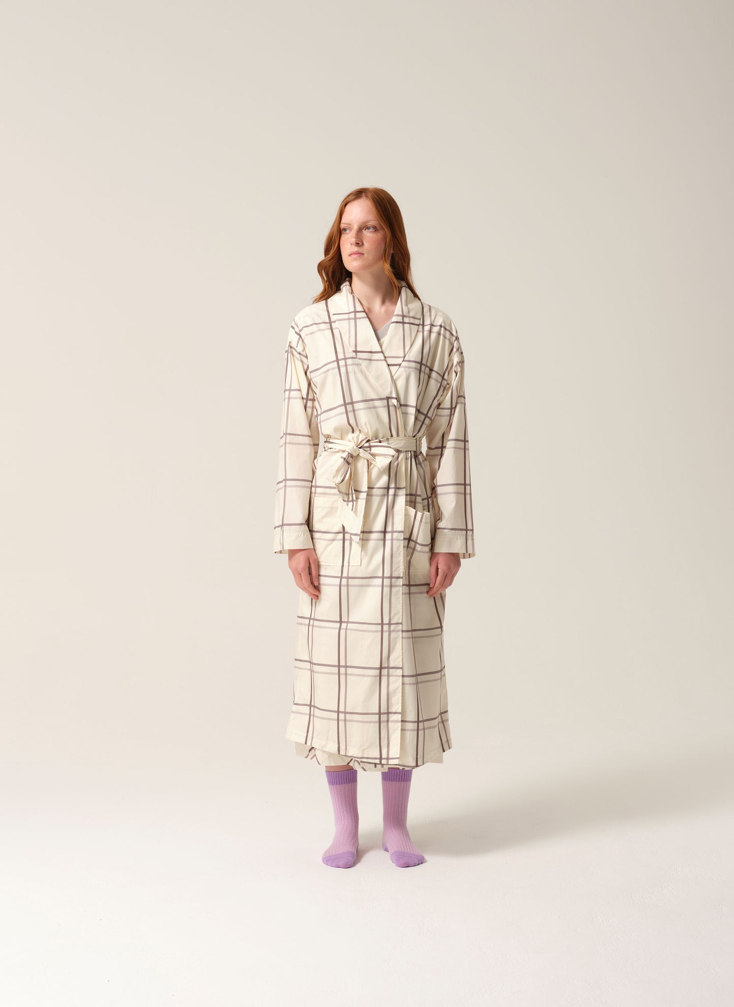 Womens Hush Dressing Gown Silver Linings