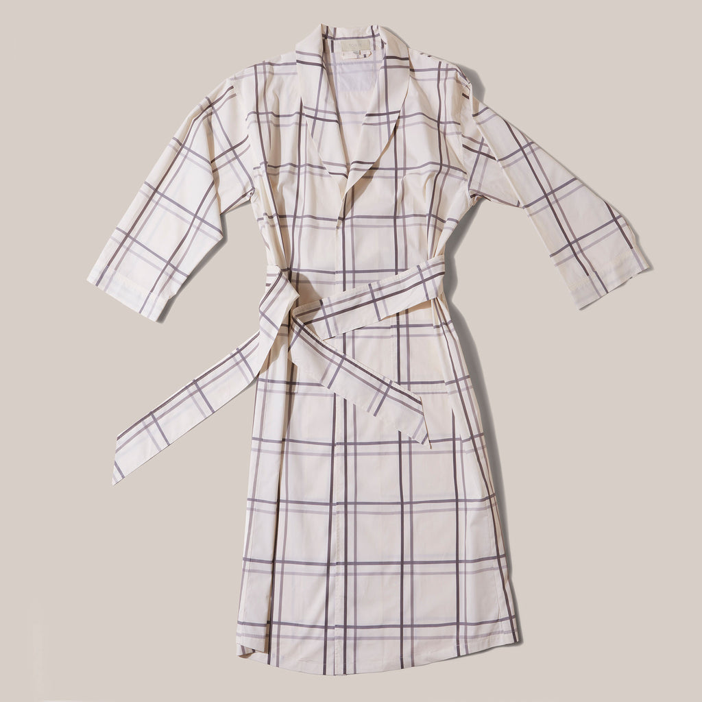 Mens Hush Dressing Gown Silver Linings
