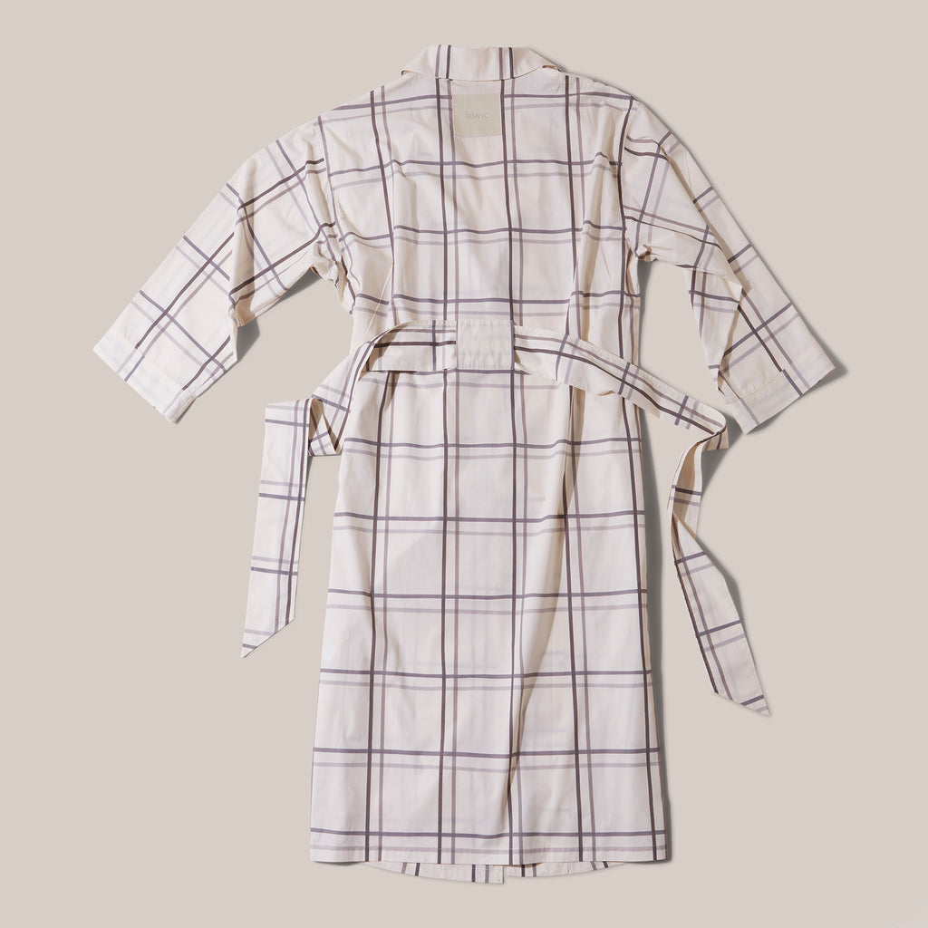 Mens Hush Dressing Gown Silver Linings
