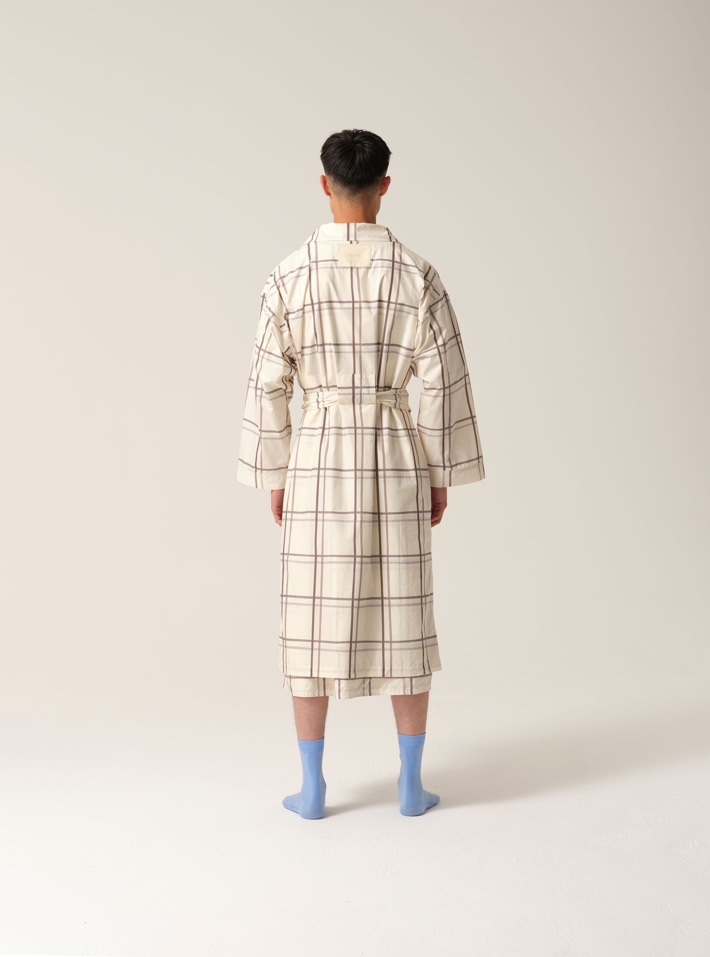 Mens Hush Dressing Gown Silver Linings
