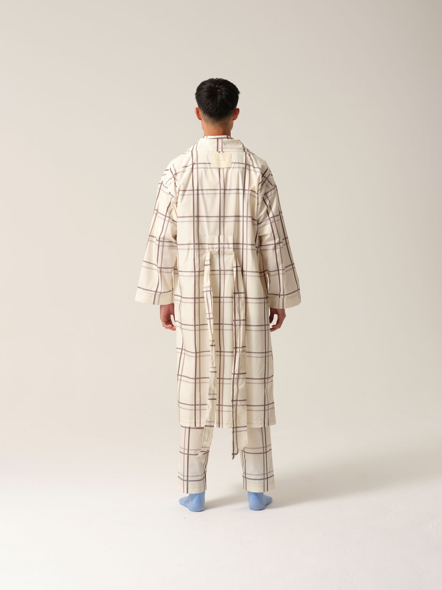 Mens Hush Dressing Gown Silver Linings