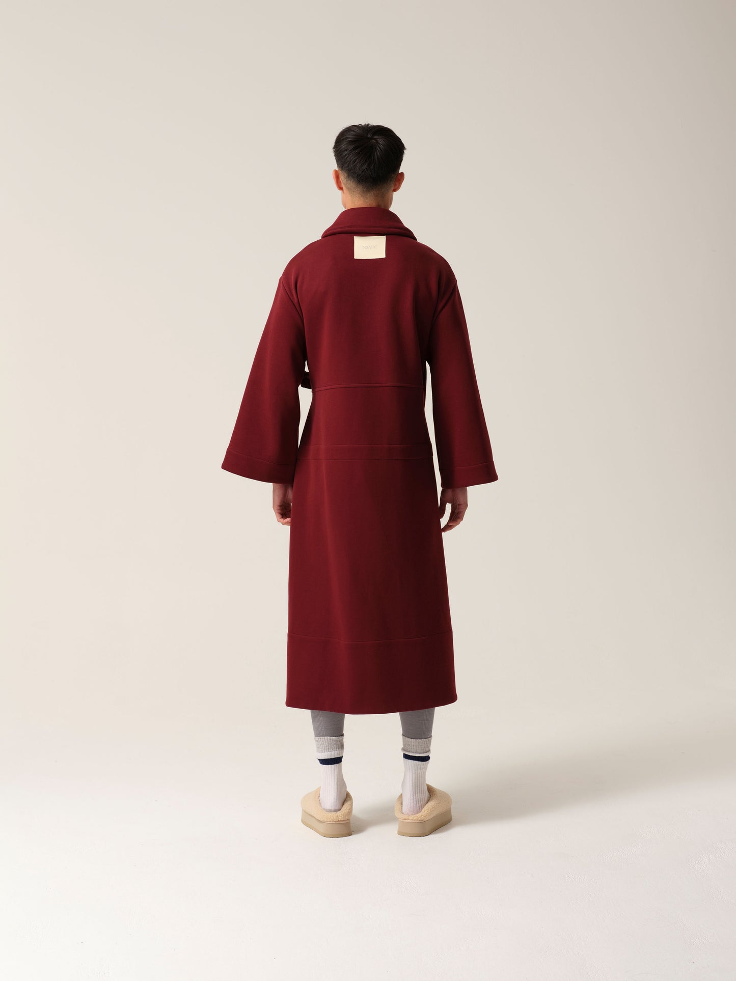 Mens Magic Pocket Drain Robe® Burgundy