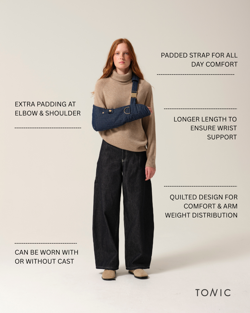 Womens Sculpture Sling® Denim/Gold