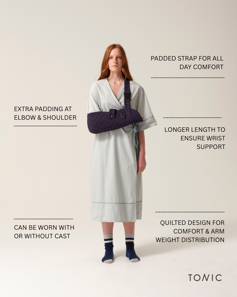 Womens Quilted Arm Sling® Navy