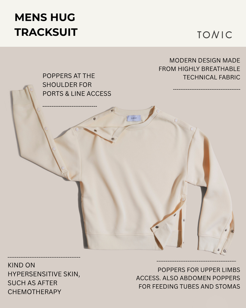 Mens Hug Tracksuit Buttermilk