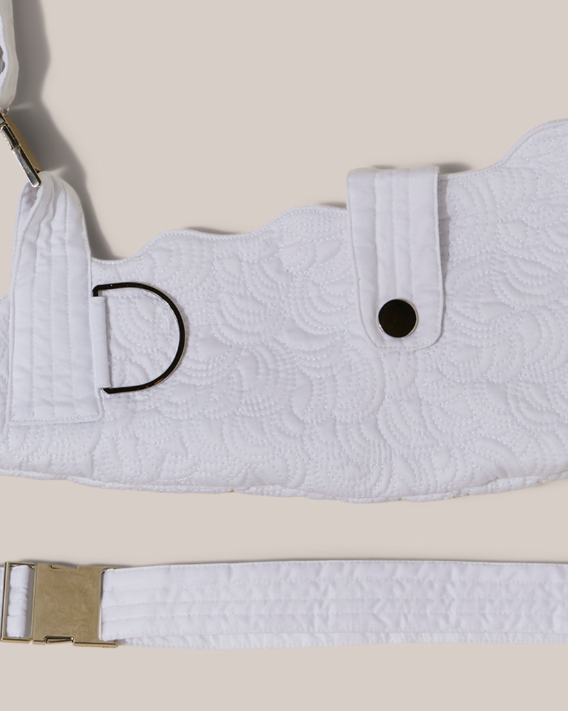 Womens Cloud Sling® White/Silver
