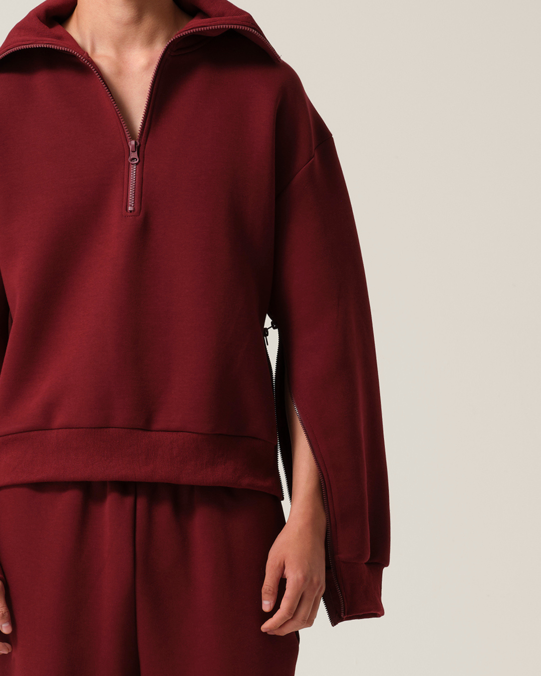 Longevity Tracksuit Burgundy