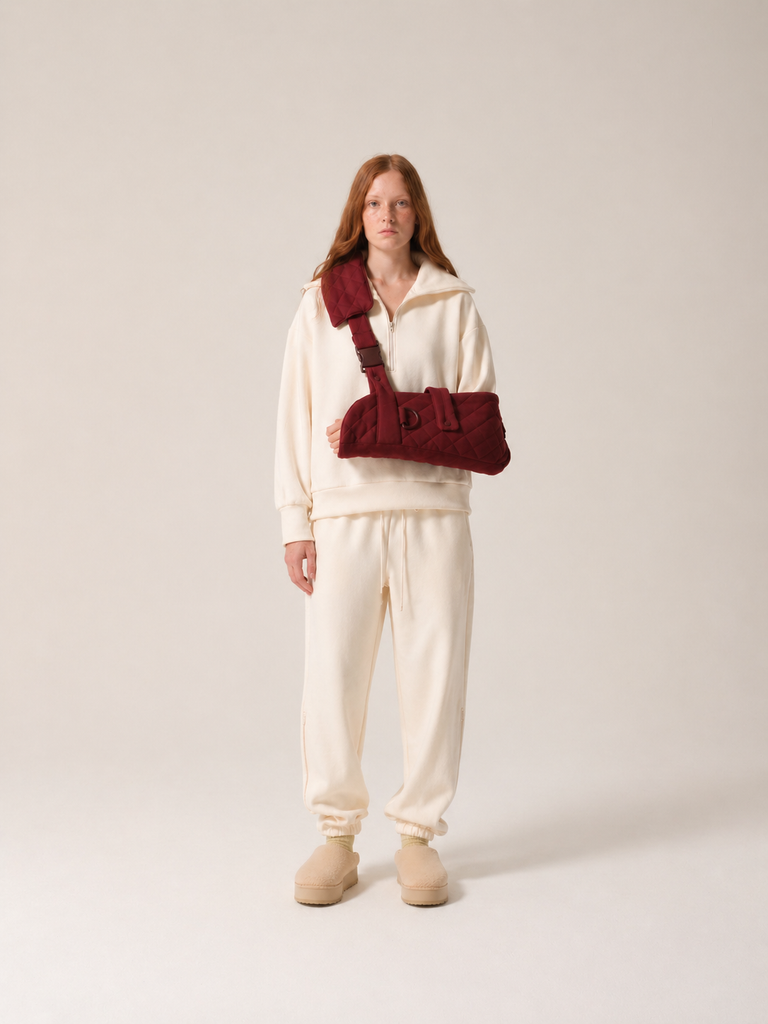 Womens Quilted Arm Sling® Burgundy