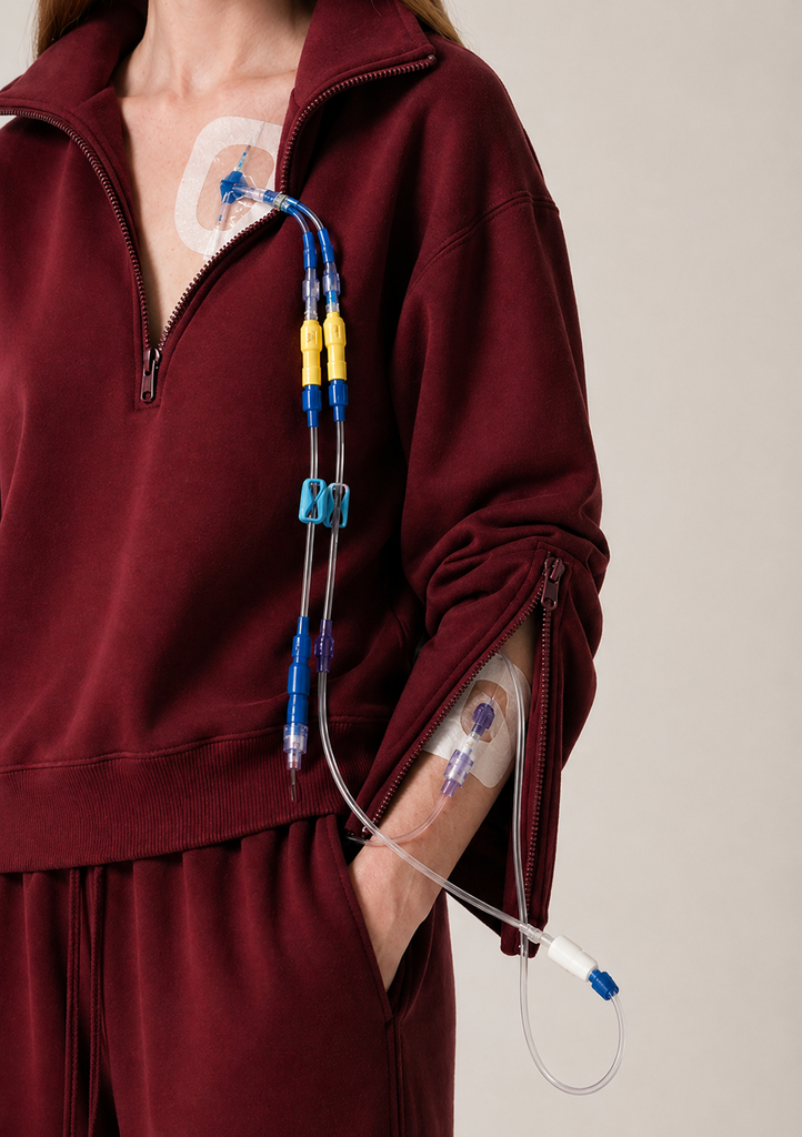 Longevity Tracksuit Burgundy