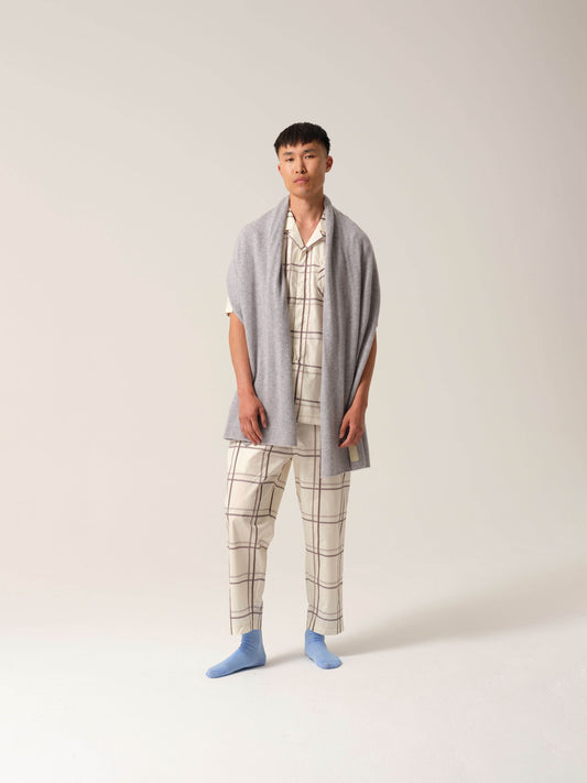 Cashmere Recuperation Scarf Grey