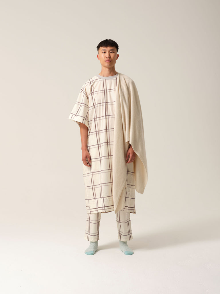 Cashmere Recuperation Shawl Ivory