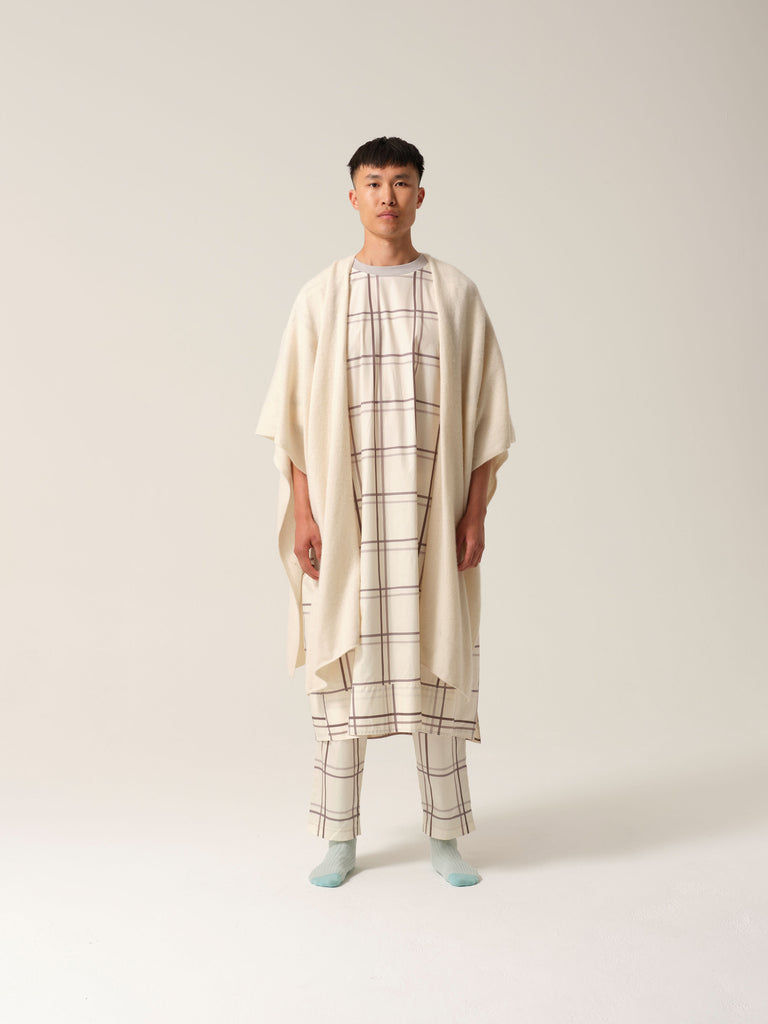 Cashmere Recuperation Shawl Ivory