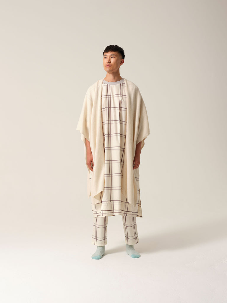 Cashmere Recuperation Shawl Ivory