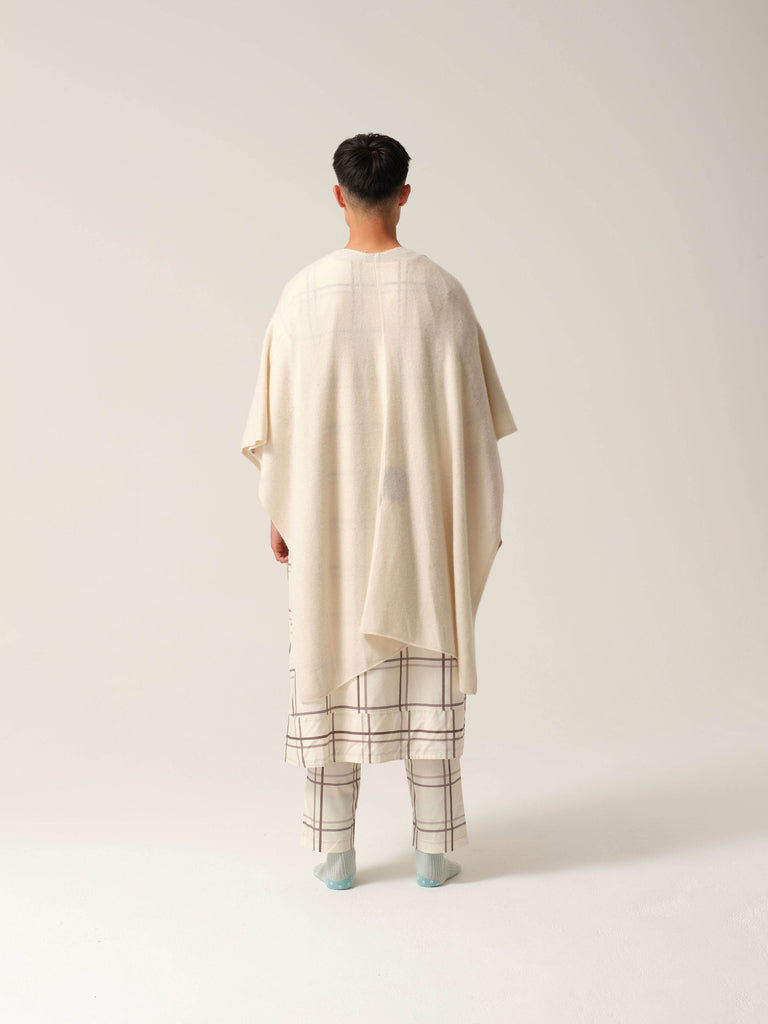 Cashmere Recuperation Shawl Ivory