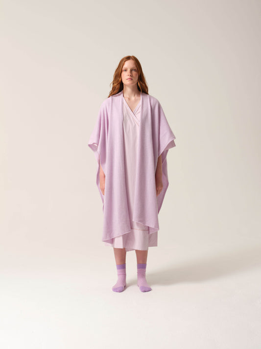 Cashmere Recuperation Shawl Lilac