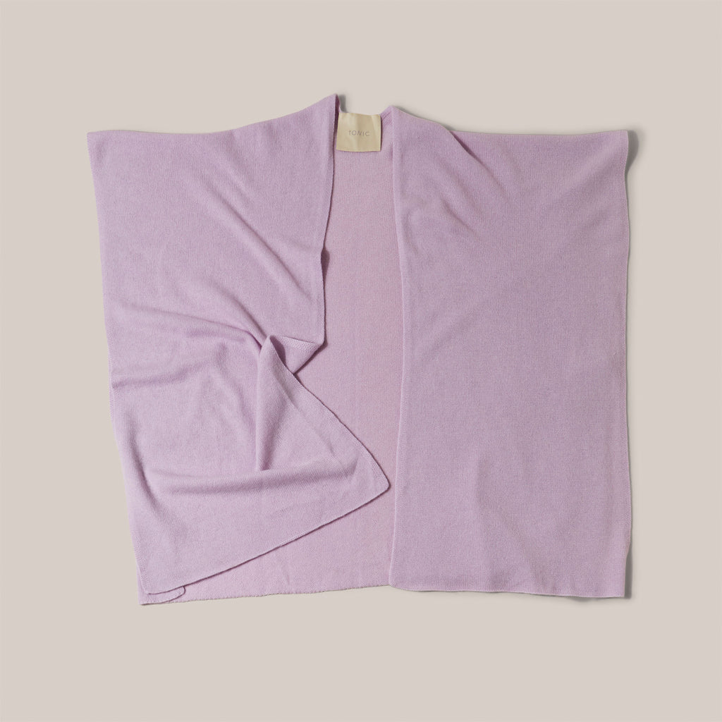Cashmere Recuperation Shawl Lilac