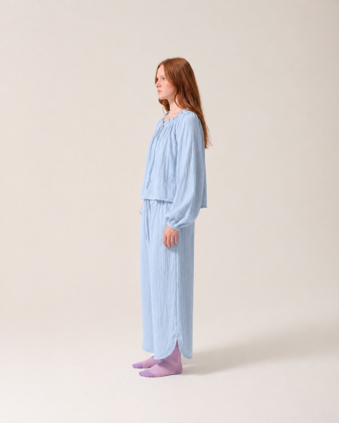 Post Op PJs Cornflower Blue