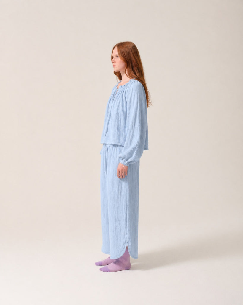 Post Op PJs Cornflower Blue