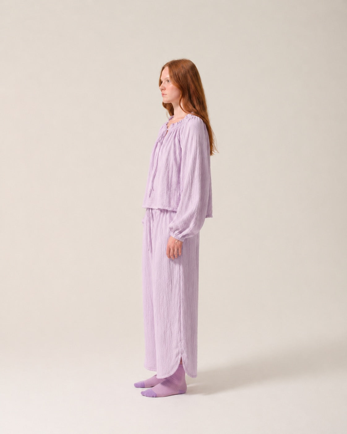 Post Op PJs Lilac
