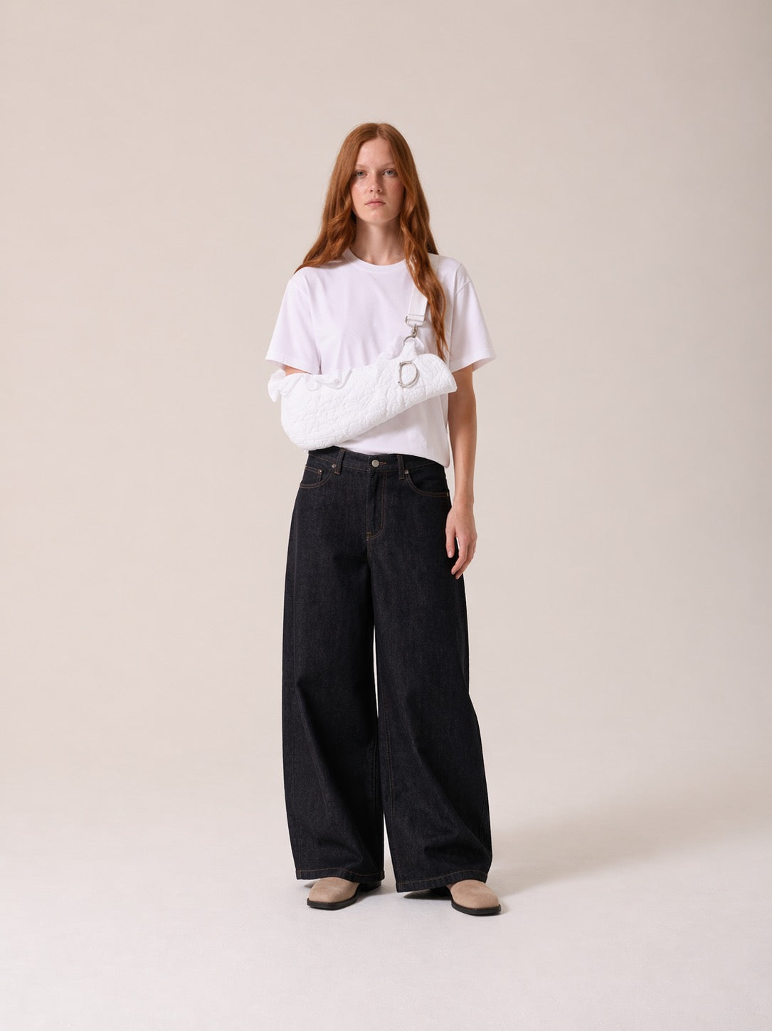 Womens Cloud Sling® White/Silver
