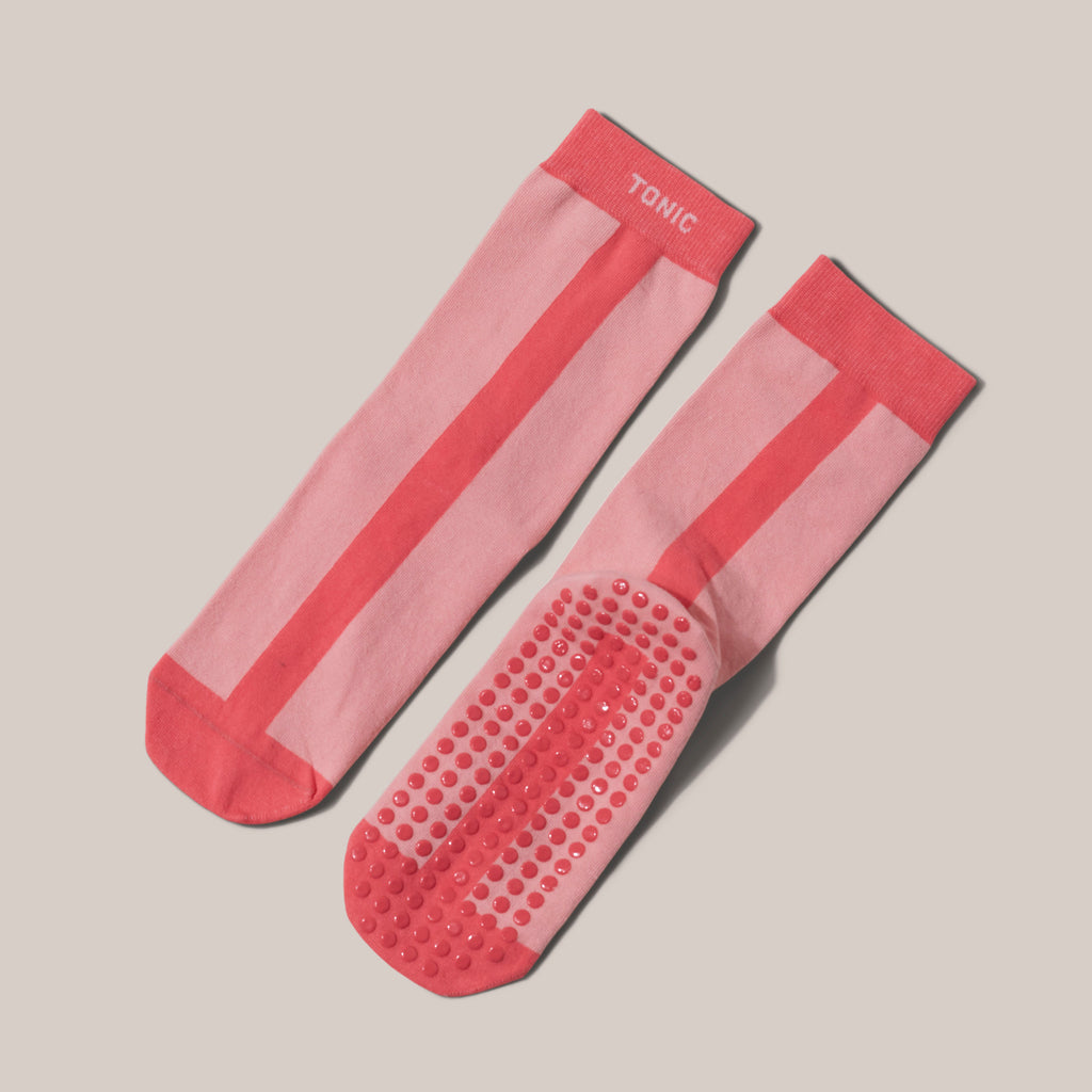 Colour Pop Hospital Socks Pink