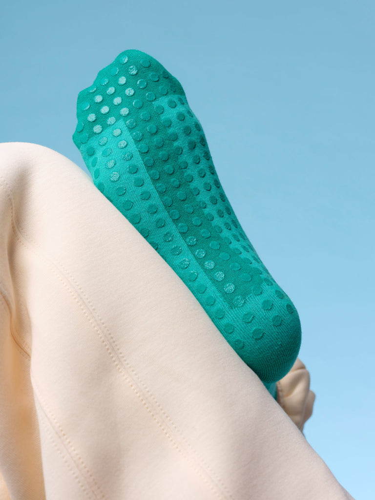Colour Pop Hospital Socks Teal Green