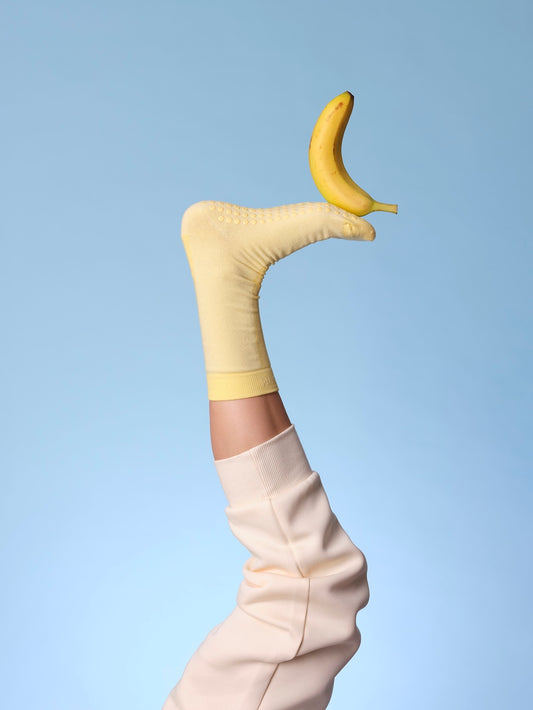 Colour Pop Hospital Socks Yellow