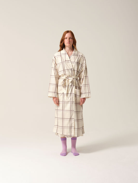 Womens Hush Dressing Gown Silver Linings