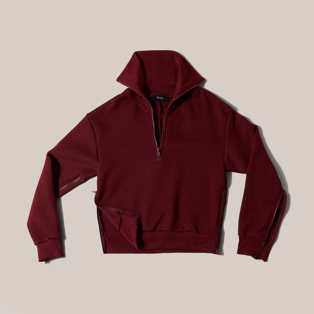 Longevity Tracksuit Burgundy