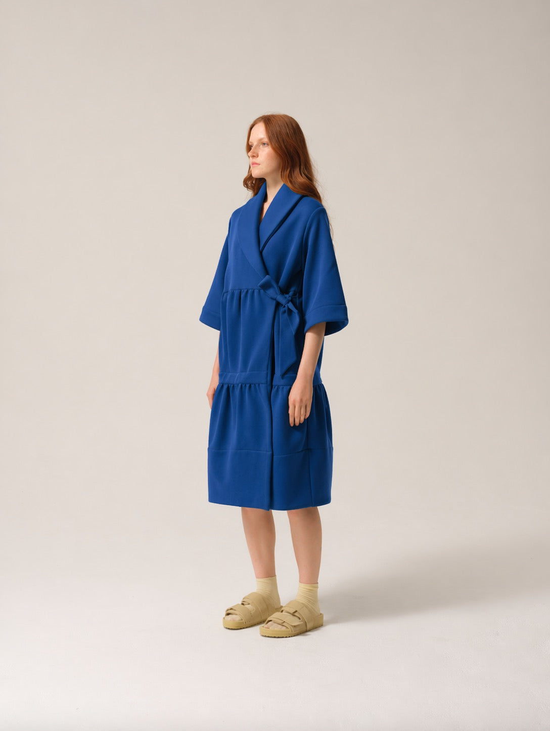Womens Magic Pocket Drain Robe® Ocean Blue