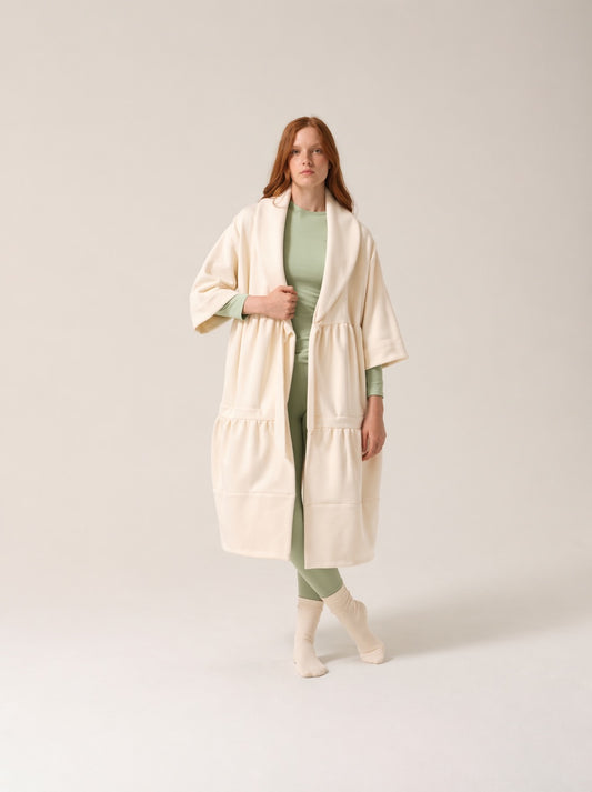 Womens Magic Pocket Drain Robe® Buttermilk