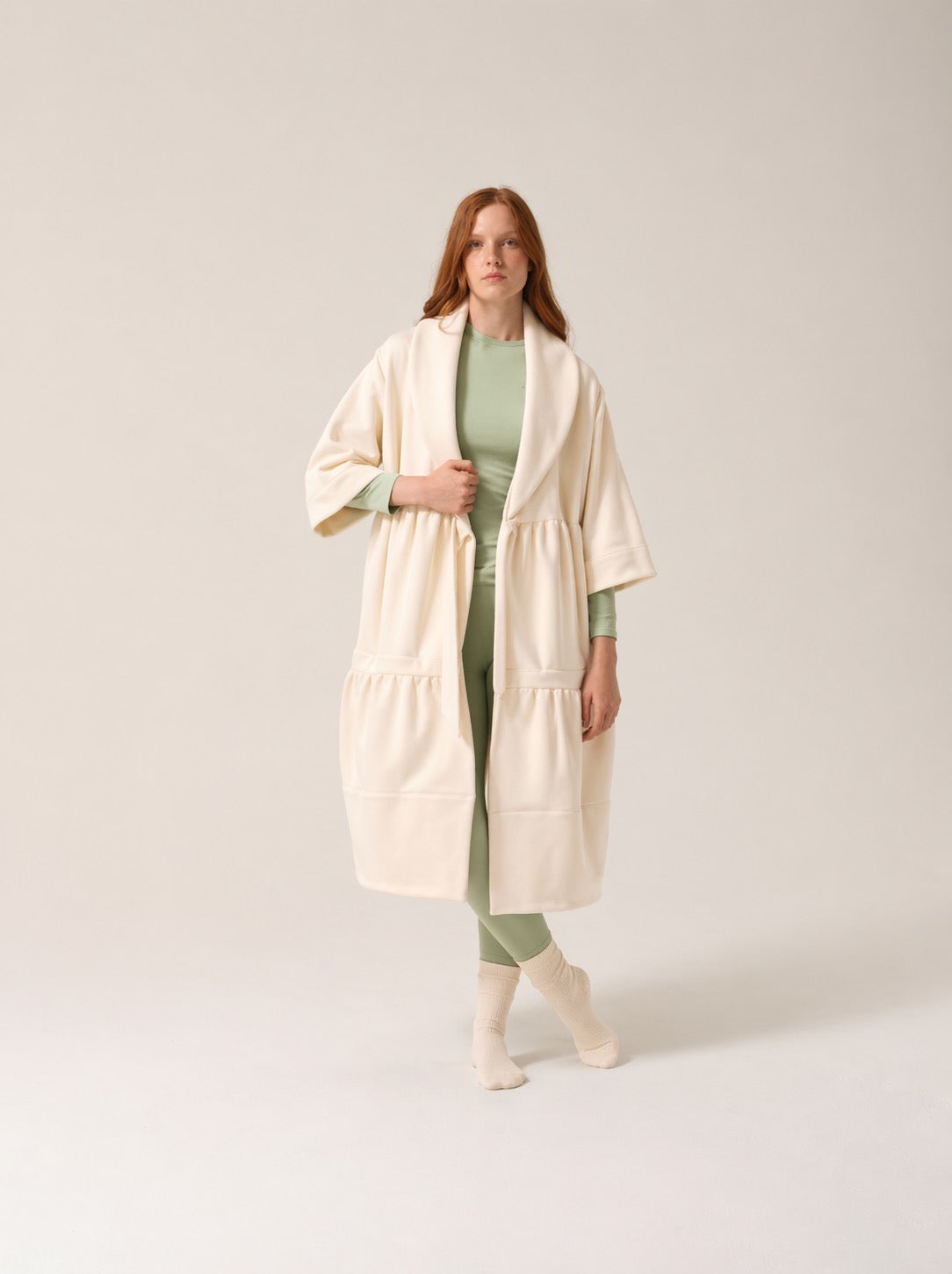Womens Magic Pocket Drain Robe® Buttermilk
