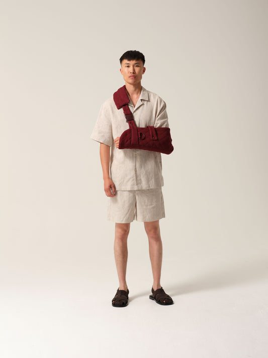 Mens Quilted Arm Sling® Burgundy